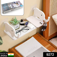 Multifunctional Elephant-Shaped Wall Shelf – No-Punch Mini Organizer for Kitchen, Bathroom & Bedroom - Goyaldeal.com