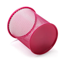 Metal Mesh Pen Holder for Desk (1 Pc): Pen Stand, Pencil Organizer, Stationery Storage - Goyaldeal.com