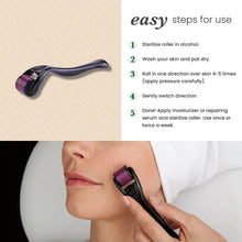 Derma Roller Anti Ageing and Facial Scrubs & Polishes Scar Removal Hair Regrowth (0.75mm) - Goyaldeal.com
