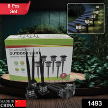 Big Solar Outdoor Lights, 6 Pack Waterproof Solar Pathway Lights, 10 Hrs Long-Lasting LED Landscape Lighting Solar Garden Lights, Solar Lights for Walkway Path Driveway Patio Yard & Lawn (6 Pc Set) - Goyaldeal.com