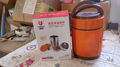 Leak-proof Thermos Flask For Hot Food, Warm Soup Cup, Vacuum Insulated Lunch Box, Food Box for Thermal Container For Food Stainless Steel - Goyaldeal.com