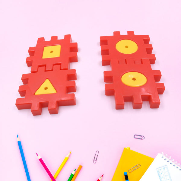 Colorful Digital Building Blocks Set - Educational Toys for Kids Aged 3-12, 4 Pc Set for Boys & Girls - Goyaldeal.com