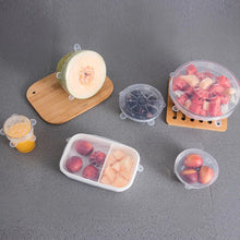 Silicone Stretch Lids, Microwave & Freezer Safe Food Covers (6 Pcs Set /95 Gm ) - Goyaldeal.com