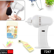 Vacuum Ear Cleaning System Clean Ears Care Removel Tool Earpick Cleaner Vacuum Removal Kit Safe Gentle Hygienic with 8 Silicon Cleaner Clips and Cleaning Brush - Goyaldeal.com