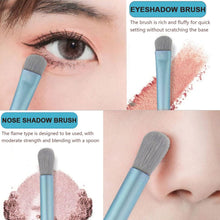 8-Piece Mini Makeup Brush Kit – Portable Premium Synthetic Set with Case (Mix Colors) - Goyaldeal.com