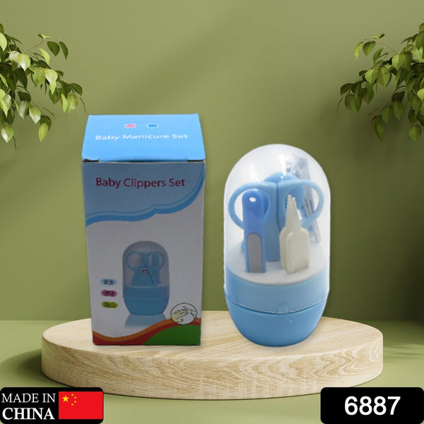 Baby Care Baby Nail Clipper, Scissor, Tweezer and Nail Cleaning Sets, The Best Baby Shower Gift for Baby Girl and Baby Boy (5 Pc Set) - Goyaldeal.com