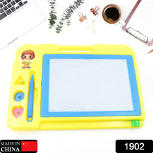 Children Magic Slate Pen Doodle Pad Erasable Drawing Easy Reading Writing Learning Graffiti Board Kids Gift Toy Magnetic Painting Sketch Pad for Baby Children (1 Pc Mix Color) - Goyaldeal.com