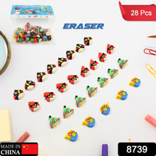 Colorful Novelty Eraser Set for Kids and Gifts (28 Pcs In 1 Packet) - Goyaldeal.com