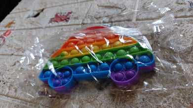 Fidget Toy Push  Bubble Fidget Sensory Toy for Kids and Adults Fidget per Stress Reliever Sensory Fidget pers (Butterfly & Car Shape / 1 Pc) - Goyaldeal.com