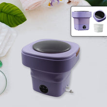 Mini Washing Machine Foldable Mini Washer with Drain Basket Portable Washing Machine Foldable for Laundry Travel Camping RV Baby Clothes - Goyaldeal.com