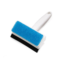 2-in-1 Glass Wiper & Brush – Double-Sided Cleaner for Mirrors, Tiles & Windows - Goyaldeal.com
