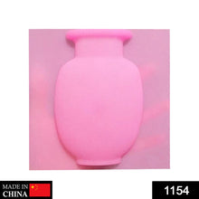 Wall Hanging Silicone Flower Pot Sticker Plant Rack for Decoration  (MultiColour) - Goyaldeal.com