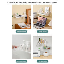 Multifunctional Elephant-Shaped Wall Shelf – No-Punch Mini Organizer for Kitchen, Bathroom & Bedroom - Goyaldeal.com