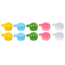 Thumb Cable Clips, Multi-Color Cord Organizer for Home, Office, Car (10 Pc Set) - Goyaldeal.com