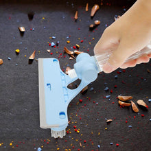 4 in 1 Multifunctional Glass Scraper, Window Glass Wiper with Watering Can, Silicon Cleaning Squeegee with Two Brush Heads, Practical Squeegee for Shower Doors, Windows, Tiles and Car Glass - Goyaldeal.com