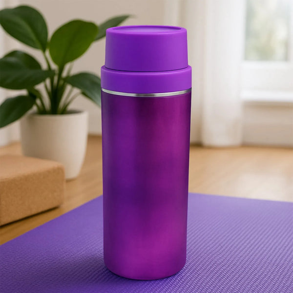 Stainless Steel Water Bottle Leak Proof, Rust Proof, Hot & Cold Drinks, Gym Sipper BPA Free Food Grade Quality, Steel fridge Bottle For office / Gym / School (500 ML Approx) - Goyaldeal.com