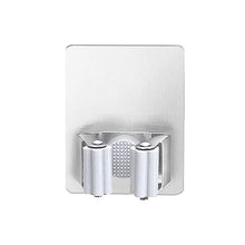 Stainless Steel Mop Broom Holder Organizer, With Glue 6gm Adhesive Wall Mounted Mop Organizer Storage Rack Clip Heavy Duty Broom Hanger for Laundry Room Garden Tool Holder Bathroom Accessories (1 Pc) - Goyaldeal.com