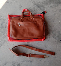 Multipurpose Bag, Shoulder Side Bag Office Laptop Faux Leather Executive Formal Laptop & MacBook Messenger / Office / Travel / Business / Shoulder / Hand / Sling Bag for Men Women with Multiple compartments - Goyaldeal.com