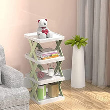 4 LAYER SHOES STAND, SHOE TOWER RACK SUIT FOR SMALL SPACES, CLOSET, SMALL ENTRYWAY, EASY ASSEMBLY AND STABLE IN STRUCTURE, CORNER STORAGE CABINET FOR SAVING SPACE - Goyaldeal.com