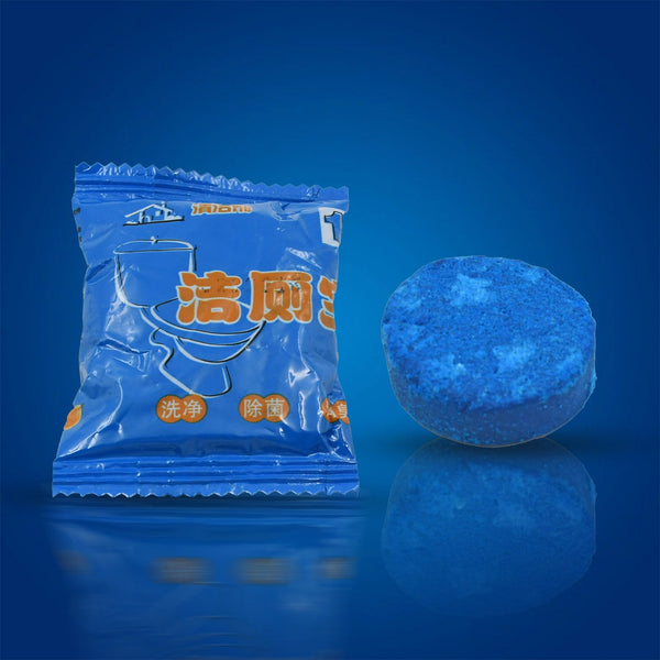 Blue Bubble Toilet Bowring Toilets, Toilet Cleaners Powerful Decontamination Durable Bathroom (12pc) - Goyaldeal.com