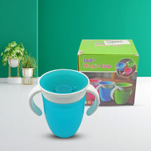 360d Magic Cup, Baby and Sippy Cup, Water and Weaning Cup 6+ to 12 Months, 7 oz/207 ml, Doidy Cup - Training Sippy Cups - Use from 3-6 Months to Toddler (1 Pc 207ML) - Goyaldeal.com
