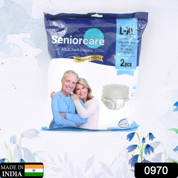 Senior Care Essentials: Large-XL Adult Diaper Pants (Waist 90-140cm) - Goyaldeal.com