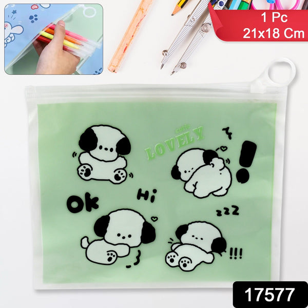 Reusable Multipurpose Pouch Pen Stationary Case Travel, Boys & Girls Pouch with Zip for Travel, School, Stationary (1 Pc/ Mix Design) - Goyaldeal.com