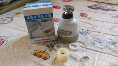 360 Degree Rotating Water-Saving Sprinkler,Faucet Aerator for Kitchen,Bathroom,Water Faucet Kitchen Tap,sink tap shower sprinkler plastic 3 Mode Adjustable Head Nozzl - Goyaldeal.com