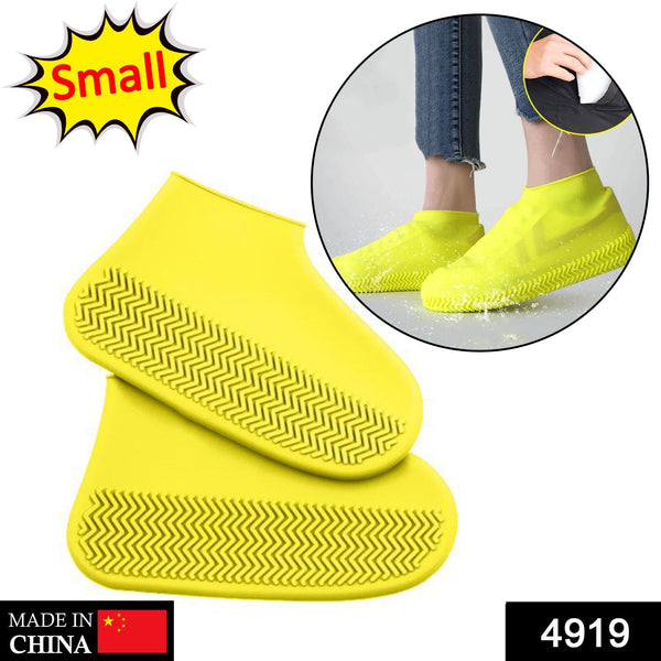 Small Silicone Shoe Covers: Waterproof & Anti-Skid for Rain & Bike - Goyaldeal.com