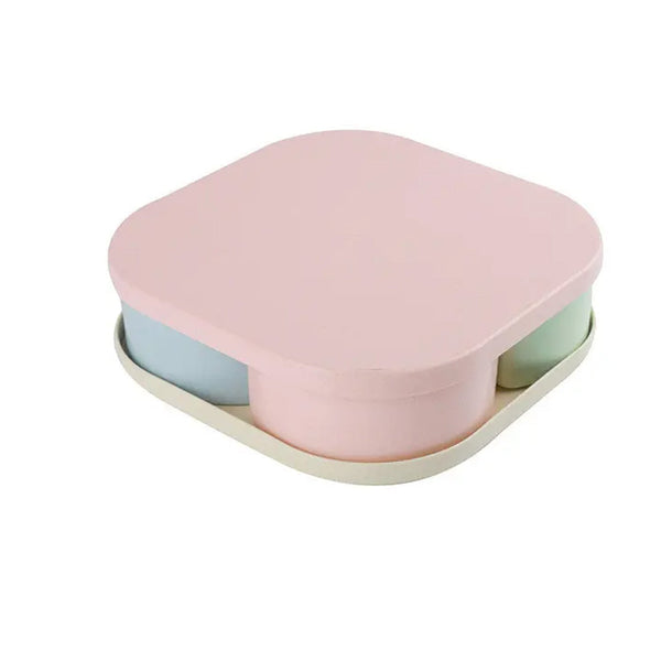 Large Compartment Box | Creative Divided Food Fruit Plate - Goyaldeal.com