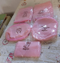 5pc Zippered Mesh Laundry Wash Bags Foldable Delicates Lingerie Socks, Underwear Blouse, Hosiery, Stocking and Lingerie Washing Machine Clothes Protection Net (5 Pc Set) - Goyaldeal.com