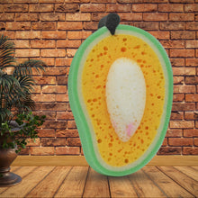 Multipurpose Mango Dish Sponge: Cleans Kitchen & Bath (Soft & Durable, 1 Pc) - Goyaldeal.com