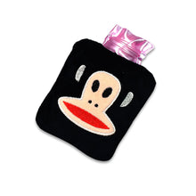 Black Monkey Small Hot Water Bag with Cover for Pain Relief - Goyaldeal.com