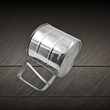 Stainless Steel Flour Sifter – Handheld Baking Sieve with Measuring Scale - Goyaldeal.com