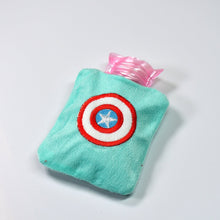 Captain America Print Small Hot Water Bag with Cover for Pain Relief - Goyaldeal.com