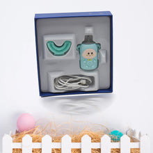 Electric Toothbrush With Light & Music, Kids U-Shaped 360Â° USB Rechargeable Plastic Automatic Toothbrush Portable Adjustable Cleaning Whitening Toothbrush with USB Charging Function Plastic + ABS for Kids - Goyaldeal.com