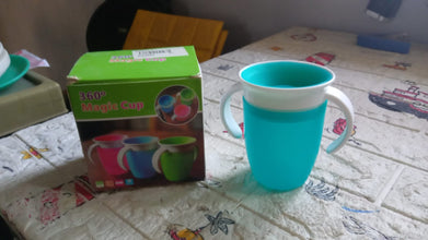 360d Magic Cup, Baby and Sippy Cup, Water and Weaning Cup 6+ to 12 Months, 7 oz/207 ml, Doidy Cup - Training Sippy Cups - Use from 3-6 Months to Toddler (1 Pc 207ML) - Goyaldeal.com