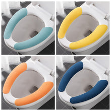 Toilet Seat Cover, Toilet Seat Cushion Soft and Warm Washable Toilet seat Cover Sheets Comfortable - Goyaldeal.com