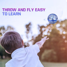 Flying Ball Toys, USB Rechargeable Built-in RGB Lights 360°Rotating Magic Controller - Goyaldeal.com