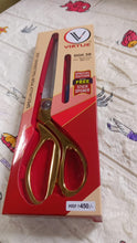 Stainless Steel Tailoring Scissor Sharp Cloth Cutting for Professionals  (Golden) - Goyaldeal.com