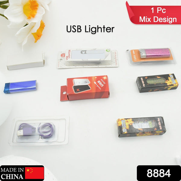 Stylish Electric USB Lighter for Men & Women (Rechargeable, Windproof) - Goyaldeal.com