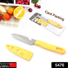 Stainless Steel Knife For Kitchen Use, Knife Set, Knife & Non-Slip Handle With Blade Cover Knife, Fruit, Vegetable,Knife Set (1 Pc) - Goyaldeal.com