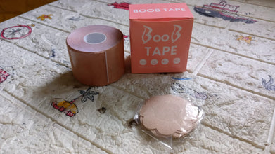 Boob Tape with Nipple Covers: Cotton, Breathable, Lift & Support (5m, 10 Pairs) - Goyaldeal.com