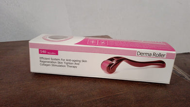 Derma Roller Anti Ageing and Facial Scrubs & Polishes Scar Removal Hair Regrowth (0.75mm) - Goyaldeal.com