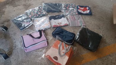 Travel Wash Bag Multi-Functional Waterproof Cosmetic Storage Bag Handheld Foldable Hook Cosmetic Bag with Zipper Closure Handbag Portable Classification Bags(1 Pc Mix Design) - Goyaldeal.com