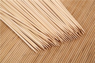 Natural Bamboo Wooden Skewers / BBQ Sticks for Barbeque and Grilling - Goyaldeal.com