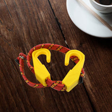 Multipurpose Ultra Flexible Bungee Rope, Luggage Strap, Bungee Cord With And Plastic J Shape Hooks (2 Pc) - Goyaldeal.com