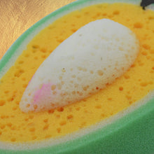 Multipurpose Mango Dish Sponge: Cleans Kitchen & Bath (Soft & Durable, 1 Pc) - Goyaldeal.com