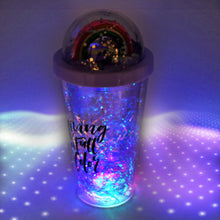 Sipper Bottle with Straw, LED Glow Light  for Kids/Tumbler with Straw/Vacuum Flask/Sipper Plastic Tumbler/Sipper Bottle with Straw (Pack of 1) - Goyaldeal.com
