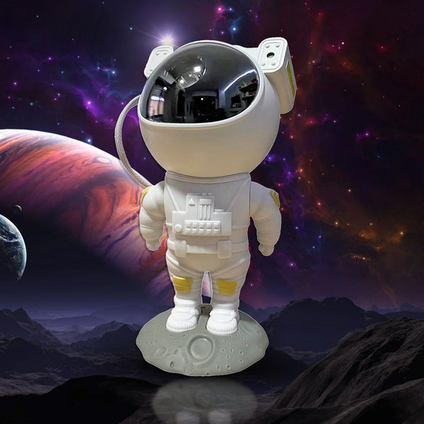 Robot Sky Space Stars Light Astronaut Galaxy Projector, Night lamp, Bedroom, Kids, Projector, Remote Control, Star Projector Will Take Children's to Explore The Vast Starry Sky for Adults, raksha bandhan, Diwali Gift - Goyaldeal.com